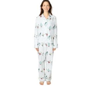 Peanuts Women’s Pajamas Flannel 2XL